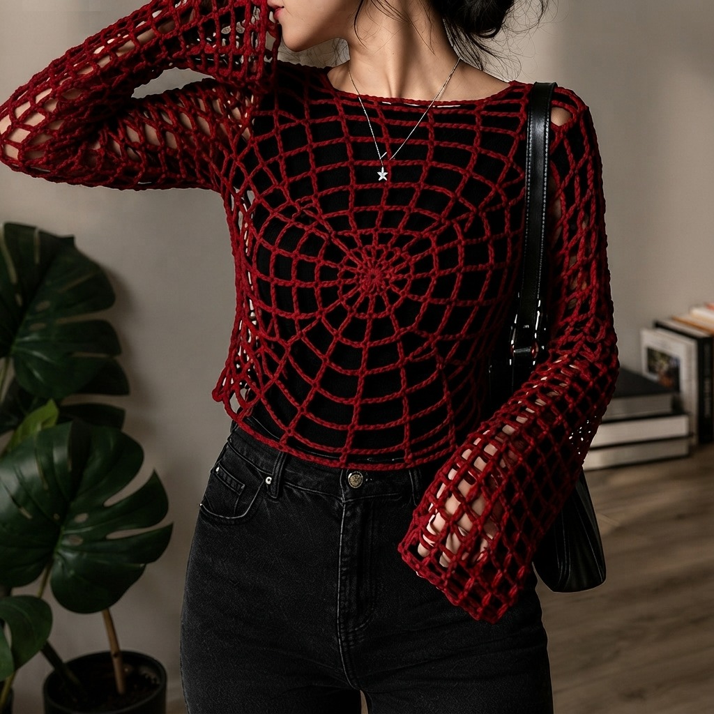 Spider Web Crochet 3-Piece Bundle — photo 2