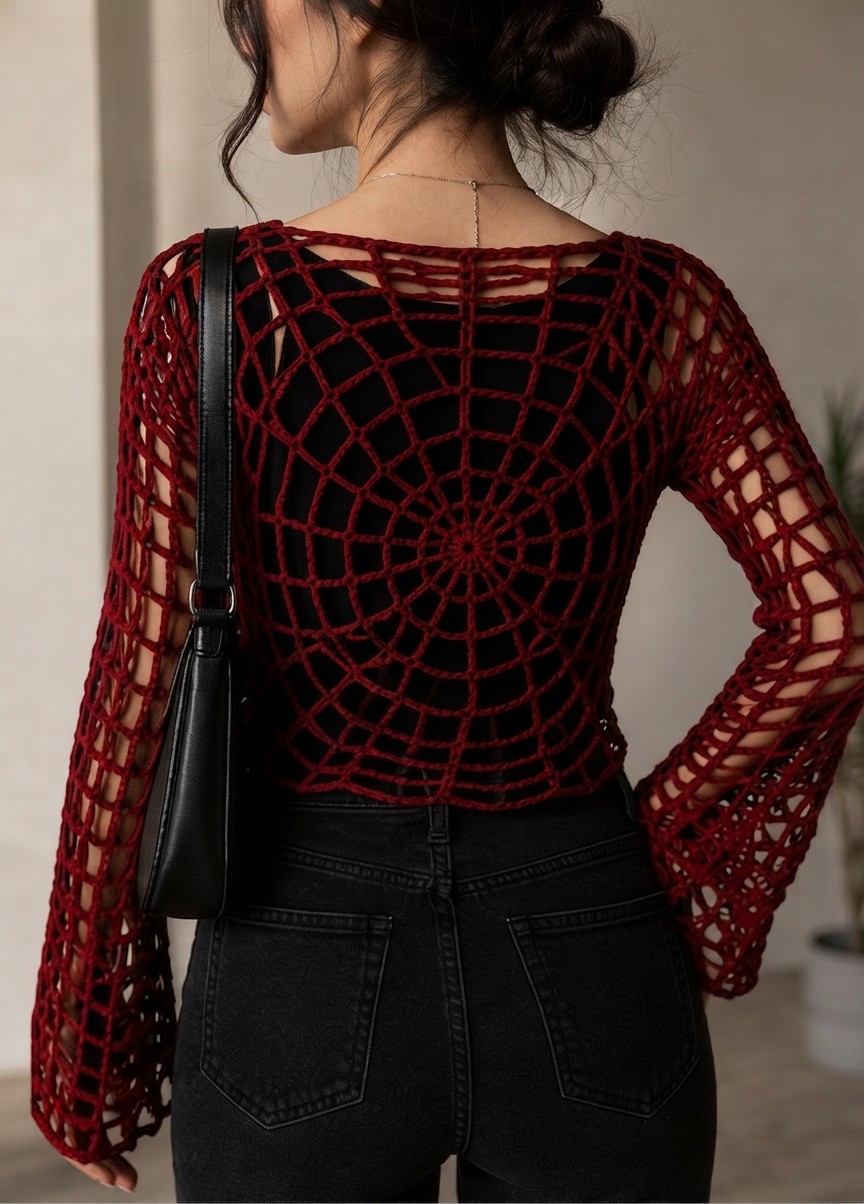 Spider Web Crochet 3-Piece Bundle — photo 3