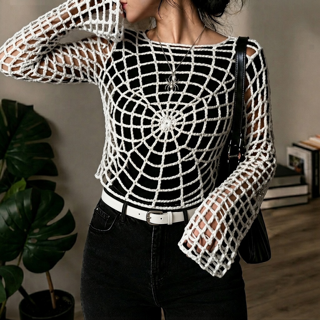 Spider Web Crochet 3-Piece Bundle — photo 4