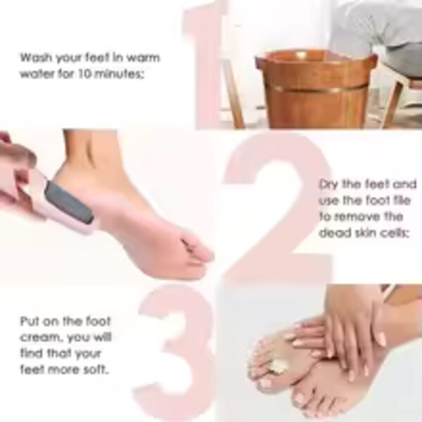 Rechargeable Electric Foot Callus Remover 5